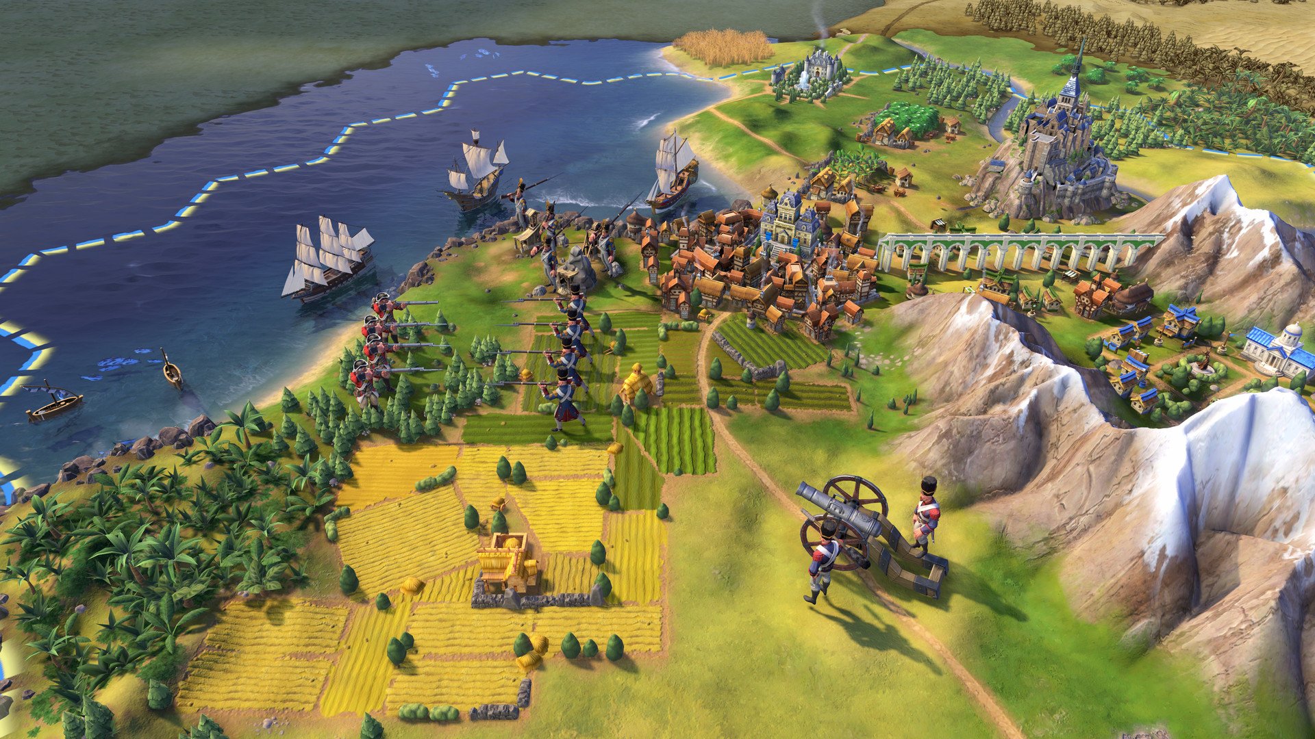 Screenshot aus dem rundenbasierten Strategiespiel Civilisation 6
