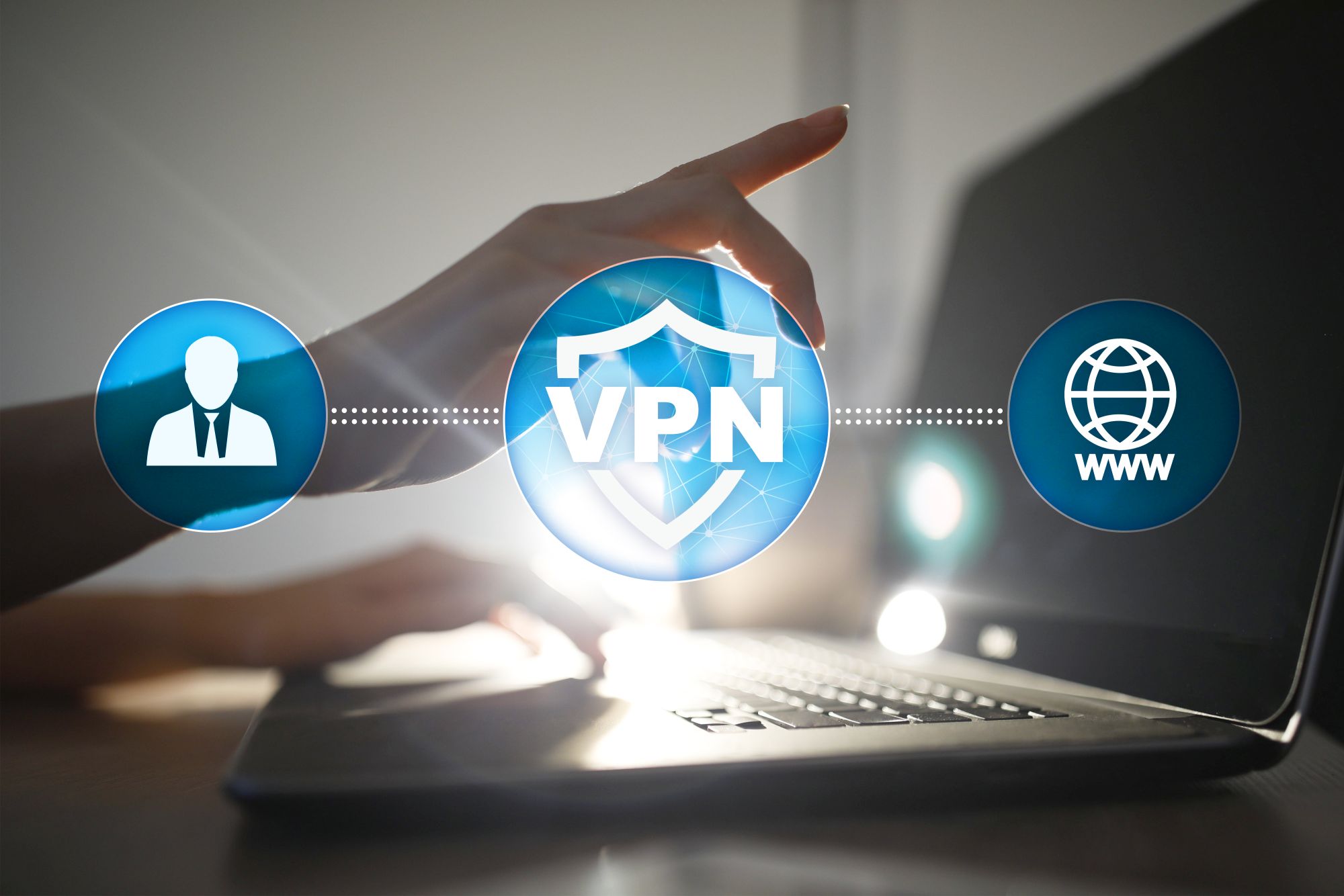 VPN als gängige Variante für mehr Privatsphäre im Internet.