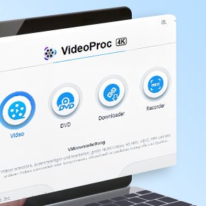 VideoProc 4K Menü